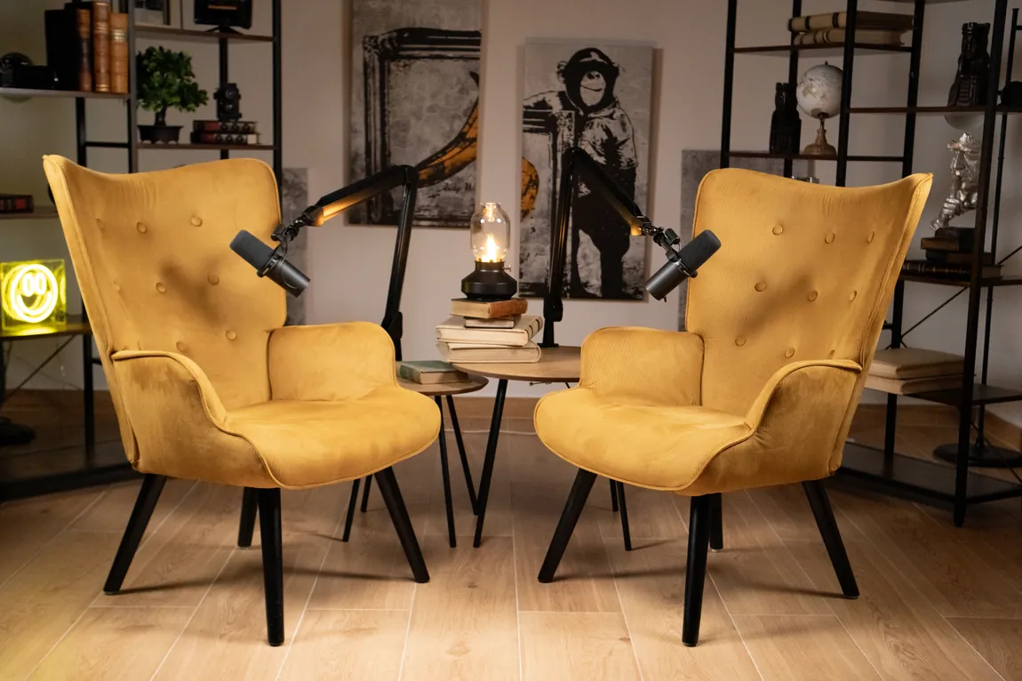 Blanca, sillones con mesa de café — Palette Studio Valencia